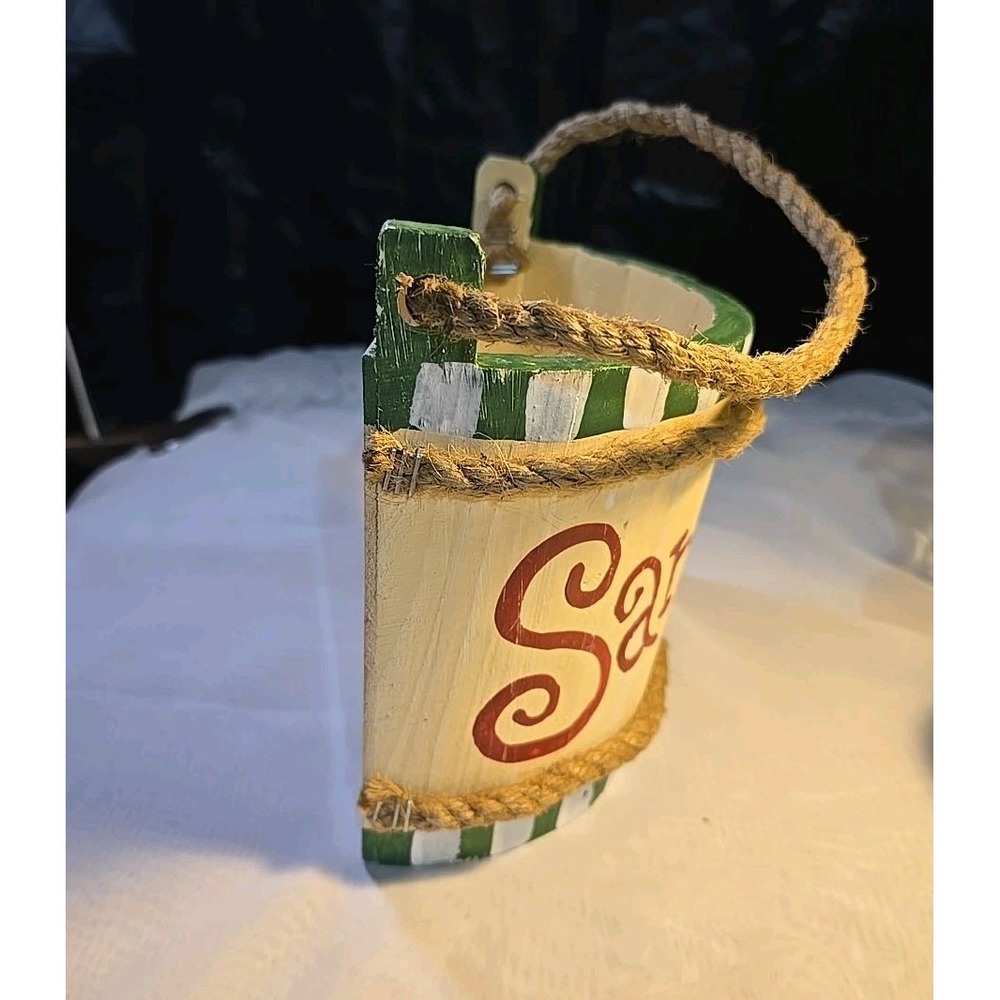 Vintage ~ Santa's Wooden Suggestion Box ~ Christmas Decor~Unique ~GUC - Picture 3 of 9